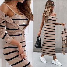 Load image into Gallery viewer, Dress&amp;sweater
