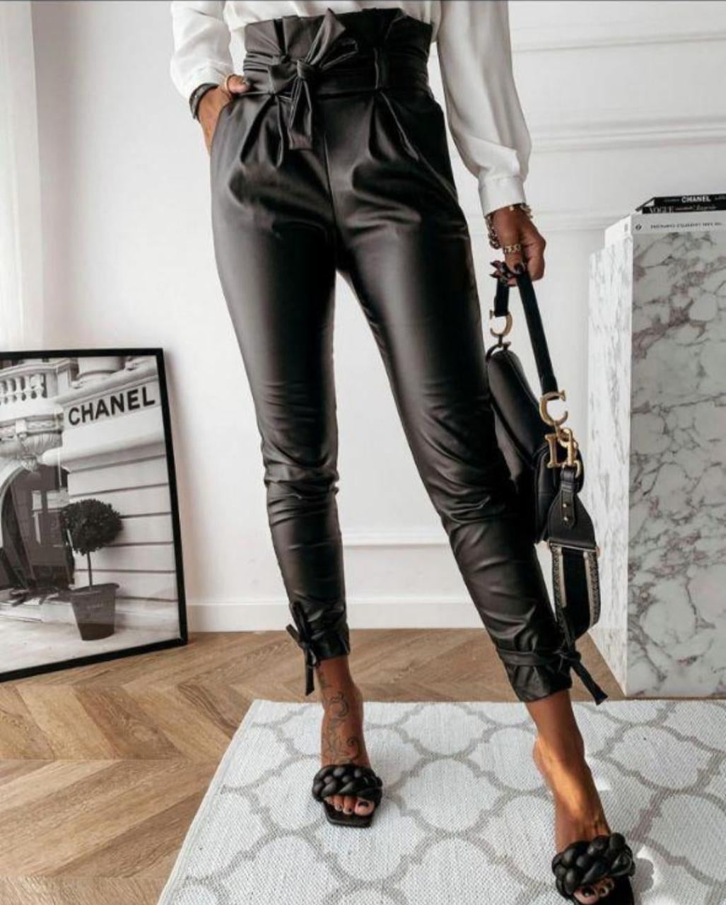 Leather pant