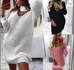 Knitwear dress