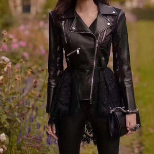 Leather jacket