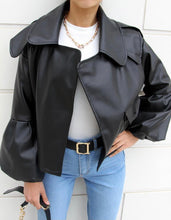 Load image into Gallery viewer, Leather jacket
