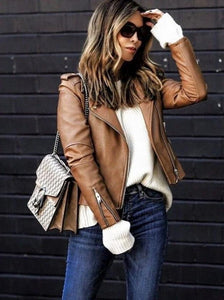 Leather jacket